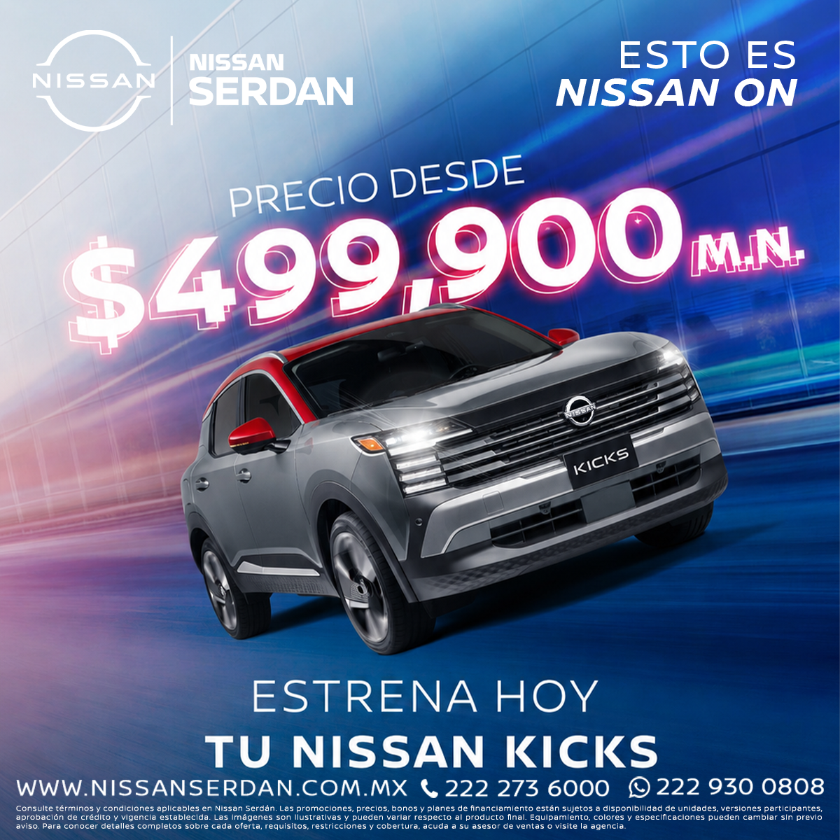 NUEVAS KICKS NISSAN