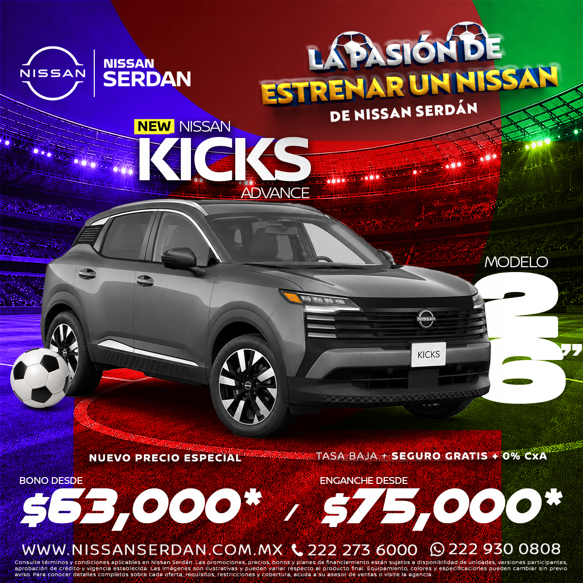 NUEVAS KICKS NISSAN