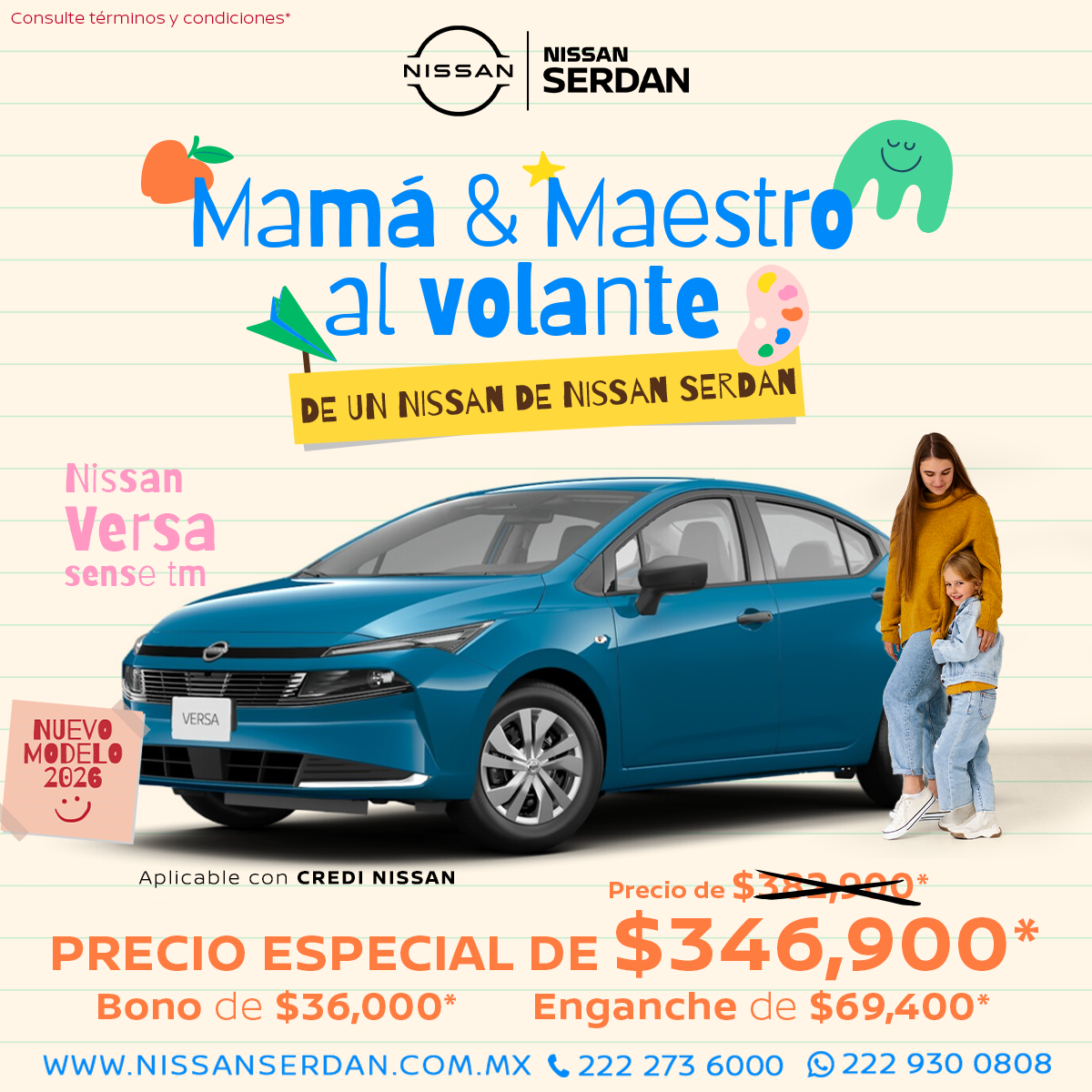 NISSAN VERSA 2026